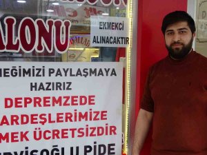 Van’daki Fırıncıdan Depremzedelere Ücretsiz Ekmek