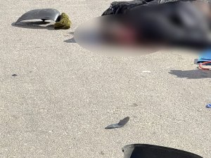 Traktör Römorkuna Çarpan Motosikletin Sürücüsü Hayatını Kaybetti
