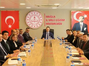 Muğla’da Eğitim Yöneticileri Afet Sonrası Yapılan Çalışmaları Değerlendirdi