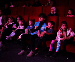 Rize'de Depremzede Çocuklar İçin Sinema Etkinliği Düzenlendi