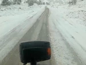 Adana’nın Yüksek Kesimlerinde Kar Yağışı