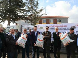 Alpu’da Nohut Üreticilerine Yüzde 50 Hibeli Tohum Desteği