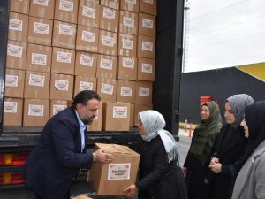 Ak Parti Balıkesir Kadın Kollarından Sıcak Sofralar Kurulması İçin İlk Sevkiyat Yapıldı