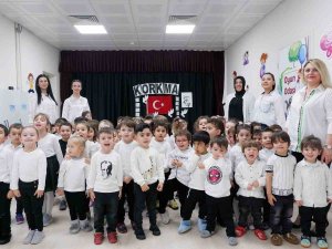 Bozüyük Belediyesi Gündüz Çocuk Oyun Ve Bakımevi’nin Minik Öğrencileri İ̇stiklal Marşını Okudular