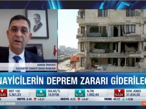 Gso Başkanı Ünverdi, Deprem Sonrası Bölge Sanayisinin Durumunu Canlı Yayında Anlattı