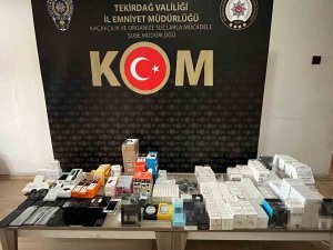 Tekirdağ’da Kaçak Elektronik Cihazı Operasyonu