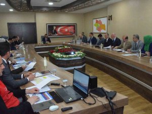 Siirt Valisi Hacıbektaşoğlu, Çalışmaları Masaya Yatırdı