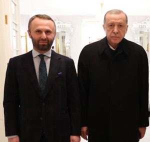 RTEÜ Rektörü Yılmaz Cumhurbaşkanı Erdoğan ile Görüştü