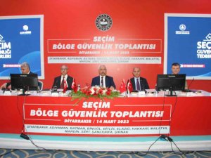 Diyarbakır’da Bölge Seçim Güvenliği Masaya Yatırıldı