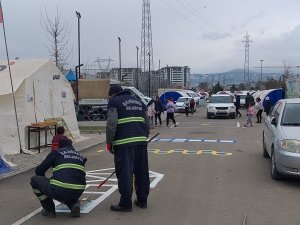 Adıyaman’daki Depremzede Çocuklar İçin Oyun Alanları Oluşturuluyor