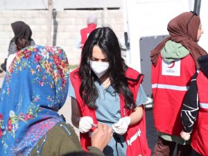 Tıp Bayramı’nda Kızılay Hekimleri Afet Bölgesinde