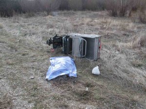 Konya’da Elektrikli Motosiklet Devrildi, Sürücü Hayatını Kaybetti