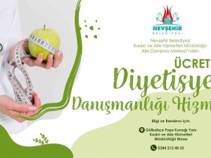 Nevşehir Belediyesi’nden ’Ücretsiz Diyetisyen Danışmanlık’ Hizmeti