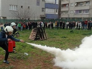 Siirt’te 588 Kişiyle Yangın Ve Bina Tahliye Tatbikatı Yapıldı