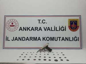 Başkent’te 40 Adet Sikke Ele Geçirildi