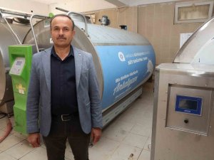 Küçükköy’e 8 Tonluk Süt Tankı