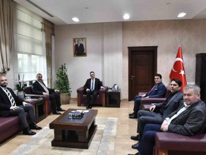 Başkan Dündar’dan Rektör Çağlar’a Ziyaret