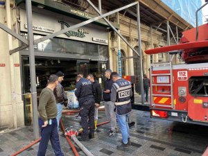 İ̇stiklal Caddesi’nde Restoranda Korkutan Yangın