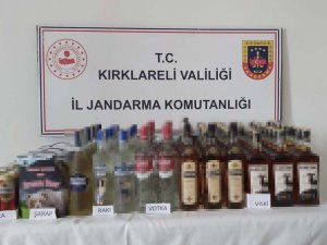 Kırklareli’nde Kaçak İçki Ve Elektronik Sigara Ele Geçirildi