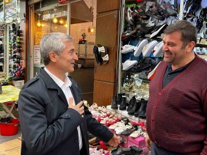 Tahmazoğlu, Esnafla Bir Araya Geldi