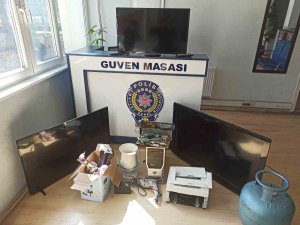 Evden Televizyon Ve Akü Çalan Şahıslar Jasat’tan Kaçamadı: 2 Gözaltı