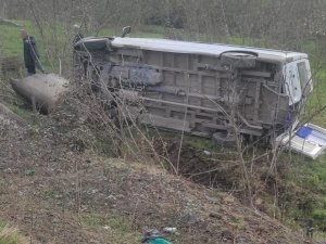 Ordu’da Öğrenci Servisi Devrildi: 8 Öğrenci Yaralı