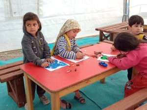 Büyükşehir Diyarbakır’da Depremzede Çocukların Sevinci Oldu