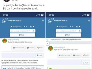 Aydın’da İ̇yi̇ Parti’yi Sarsan İddia