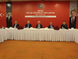 9 İlde Seçim Döneminde Alınacak Tedbirler Konuşuldu