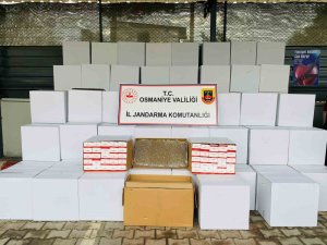 Osmaniye’de 1 Milyon 296 Bin Adet Kaçak Makaron Ele Geçirildi