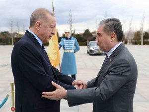 Cumhurbaşkanı Erdoğan, Türkmenistan Halk Maslahatı Başkanı Berdimuhamedov İle Görüştü