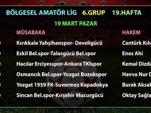 19.hafta Maçlarını Yönetecek Hakemler Belli Oldu