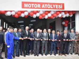 Çiftlikköy’de Motorlu Araçlar Teknolojisi Atölyesi Açıldı