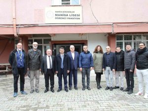 Manisa Lisesi’nden Başkan Çelik’e Teşekkür