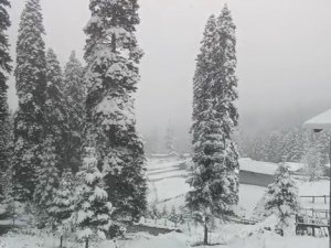 Düzce’de Mart Ayında Kar Sürprizi