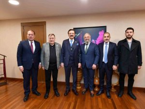 Etso Başkanı Alan, Tobb Başkanı Hisarcıklıoğlu İle Bir Araya Geldi