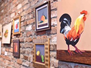 Metin Özöğüt Sakinlerinden Karma Resim Sergisi