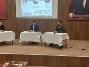Gediz’de Deprem Paneli