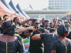 Atsu İçin Ülkesi Gana’da Cenaze Töreni Yapıldı