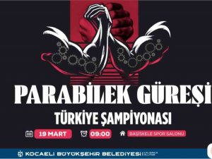 Kocaeli Para Bilek Güreşi Türkiye Şampiyonası’na Ev Sahipliği Yapıyor