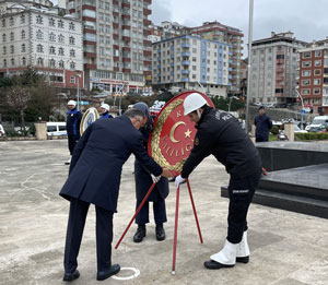 Çanakkale Şehitleri Rize'de törenle anıldı