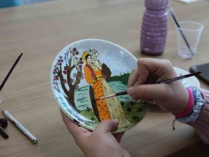 Cizre Tarihi Ve Değerleri, Çini İşlemeli Tabaklarda Sunuluyor