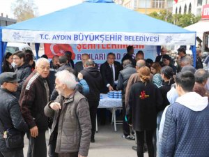 Aydın Büyükşehir Belediyesi’nden Şehitler İçin Helva Hayrı