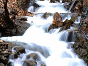 Tunceli’de Zenginpınar Şelalesi Baharla Birlikte Coştu