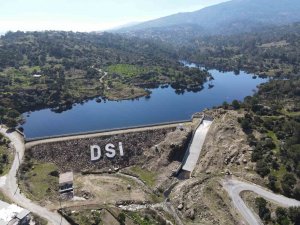 Karpuzlu Şenköy Göleti Doldu, Fazla Su Tahliye Ediliyor
