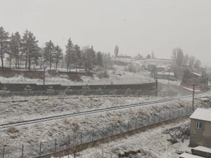 Aşkale Güne Kar İle Uyandı