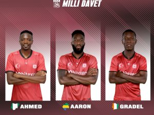 Sivasspor’da 3 Futbolcuya Milli Davet