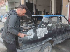 Kaporta Ustasından Örnek Davranış: Depremzedelerin Araçlarını Ücretsiz Tamir Ediyor