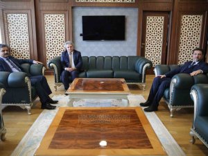 Şırnak Üniversitesi Rektörü Alkış, Misafir Üniversite Heyetini Kabul Etti