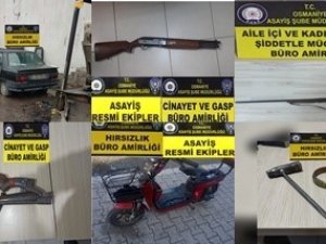 Osmaniye’de Çeşitli Suçlardan Yakalanan 3 Şüpheli Tutuklandı
